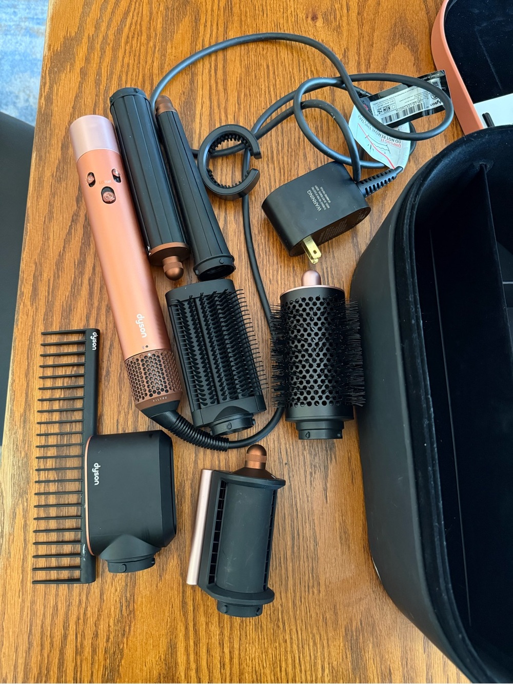 Dyson Rose Gold Multi-Attachment Hair Styler Set